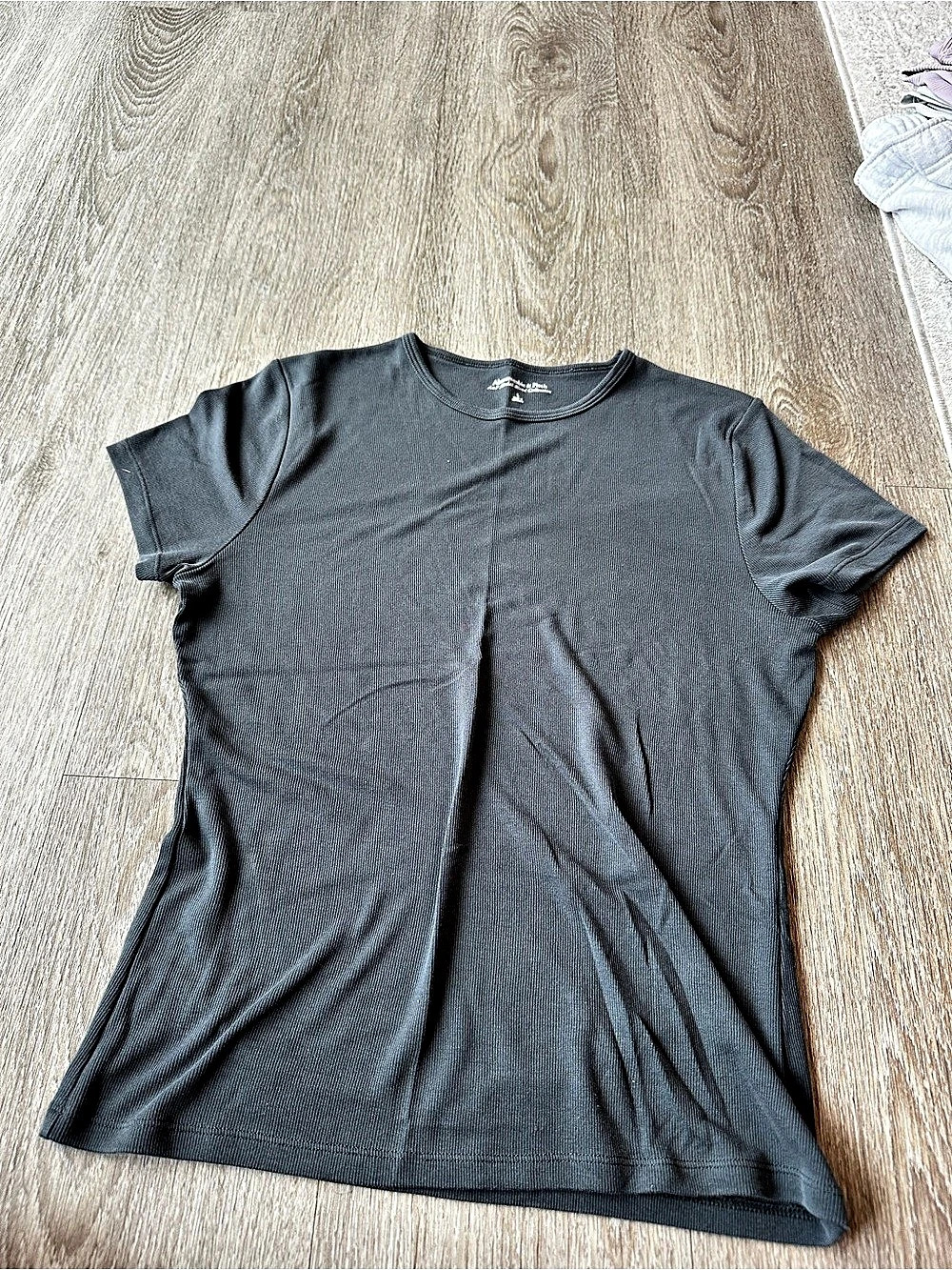 Abercrombie & Fitch Short Sleeve Tee Black Large